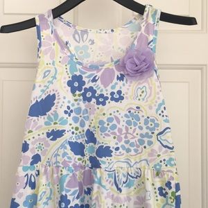 The Children’s Place Girls Dress Sleeveless Up and Down XL Floral NWT